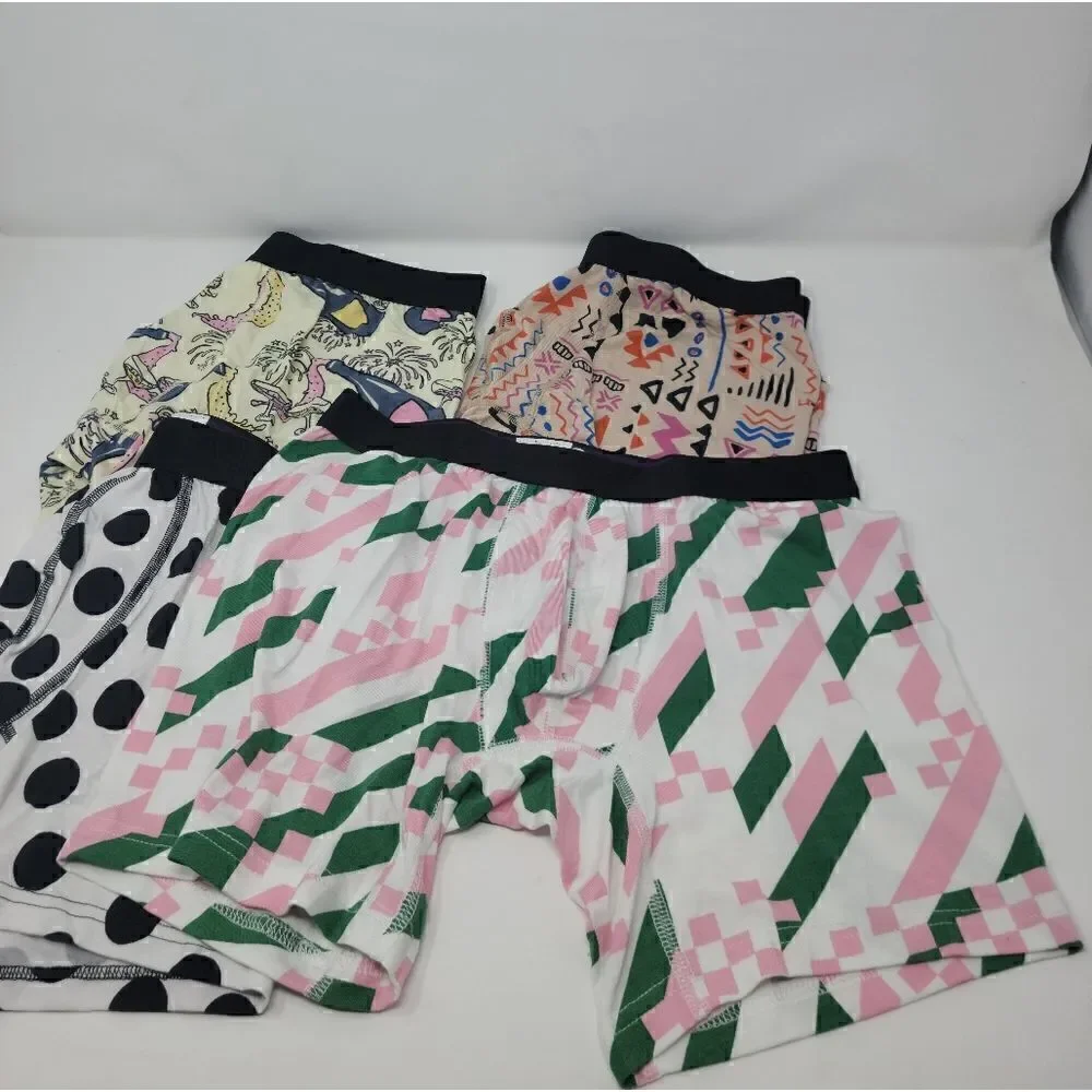 NEW MeUndies Lot of 4 Boxer Briefs/trunks Underwear Mens Size Medium